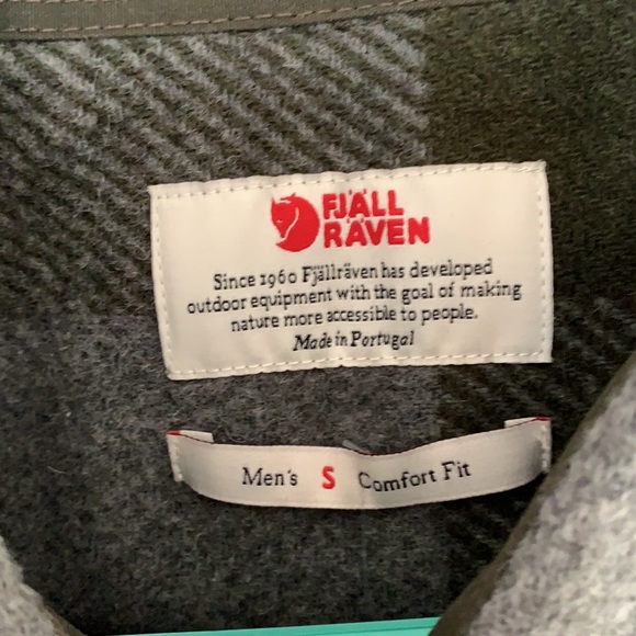 * BRAND NEW * Fjallraven with tags. Flannel. - Picture 3 of 3